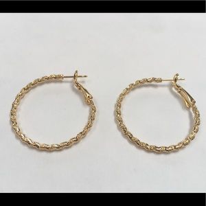 Gold Color Hoops
